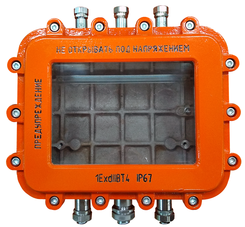 картинка Коробка соединительная КП-80В-Б3-G1/4-М-9-10-Г1-G3/4-М-17-20-Г2-G1/2-М-13-15